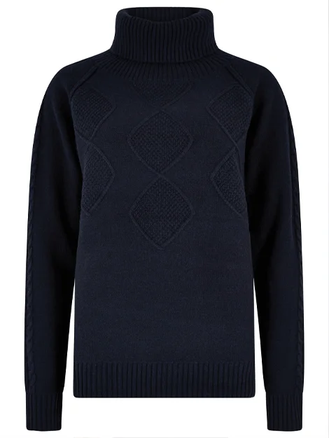 Dubarry Belleek Chunky Roll Neck Sweater