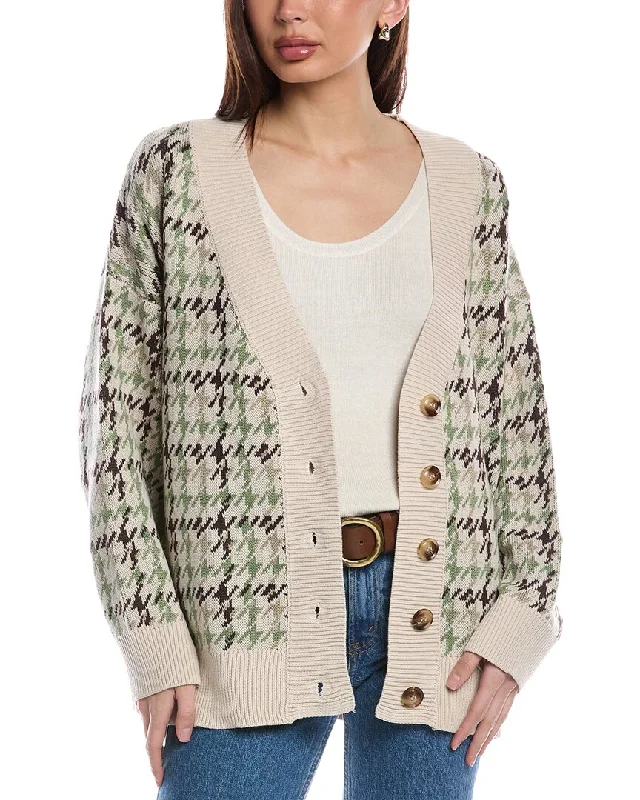 Oat New York Heavy Wool-Blend Cardigan