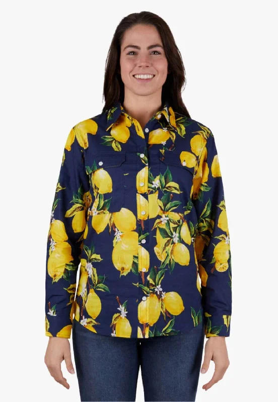 Soft Looks Hard Slog Womens Sana Long Sleeve Shirt