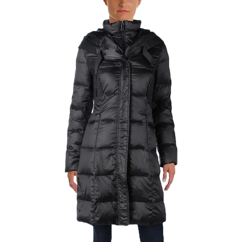 T Tahari Womens Cassandra Winter Down Parka Coat