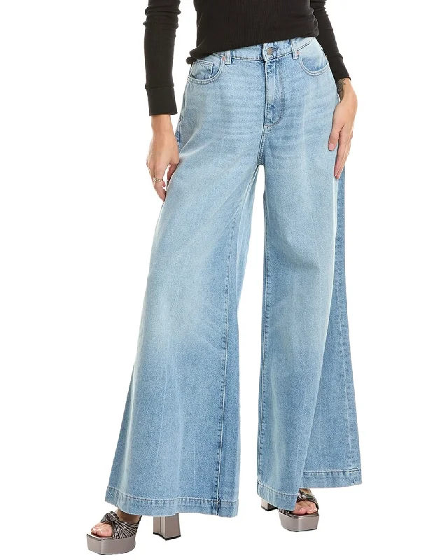 DL1961 Lucila Clear Sky Ultra Wide Leg Jean