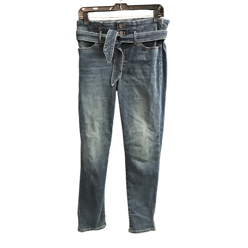 Jeans Skinny By White House Black Market In Blue Denim, Size: 8