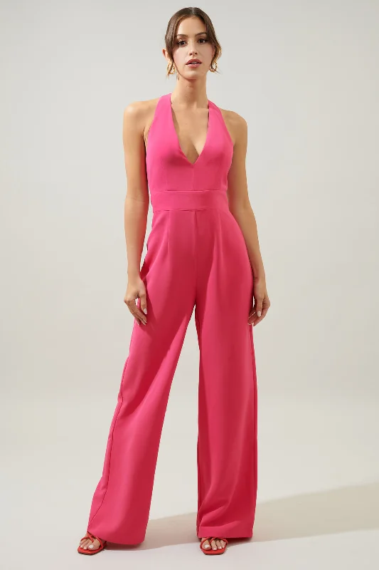 Chelsea Halter Jumpsuit