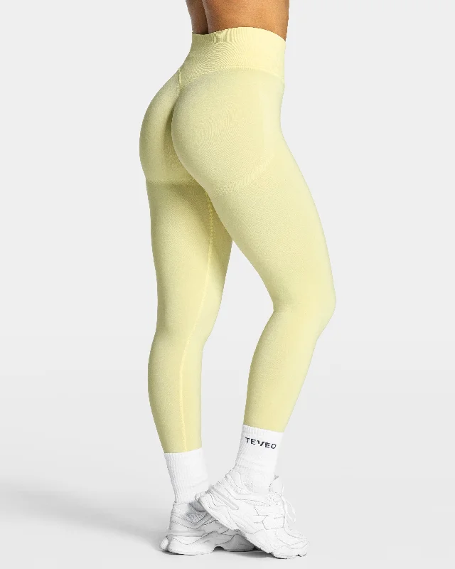 Femme Sculpt Scrunch Leggings "Gelb"