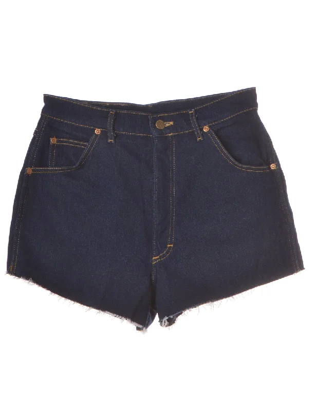 Label Molly Frayed denim shorts