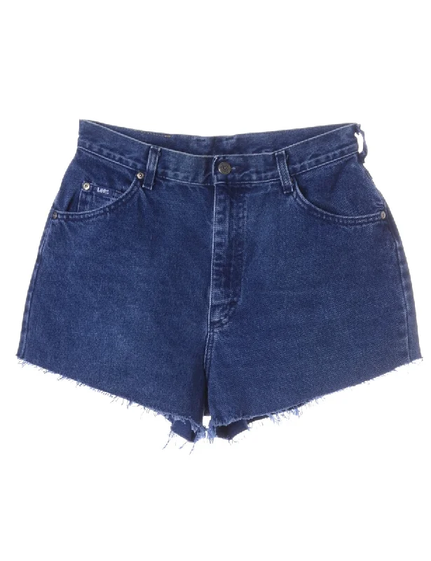 Label Molly Frayed Denim Shorts