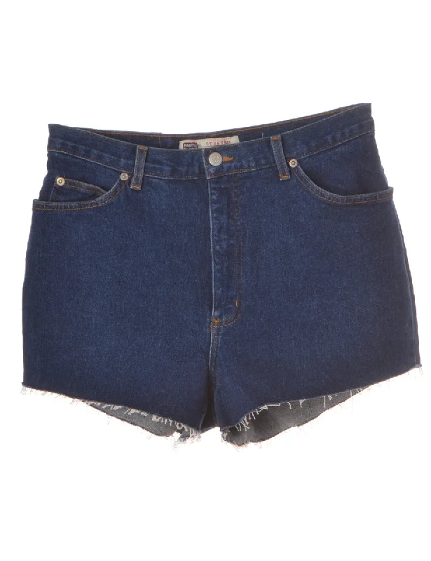 Label Molly Frayed denim shorts