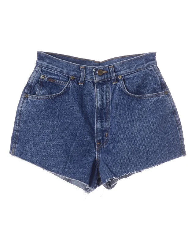 Label Molly Frayed denim shorts