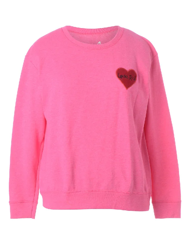 Label Love Rat Embroidered Sweatshirt