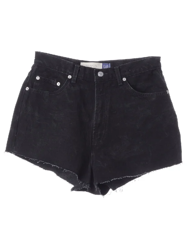 Label Molly Frayed Denim Shorts