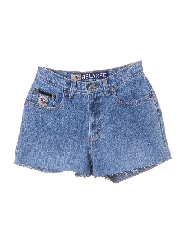 Label Molly Frayed Denim Shorts