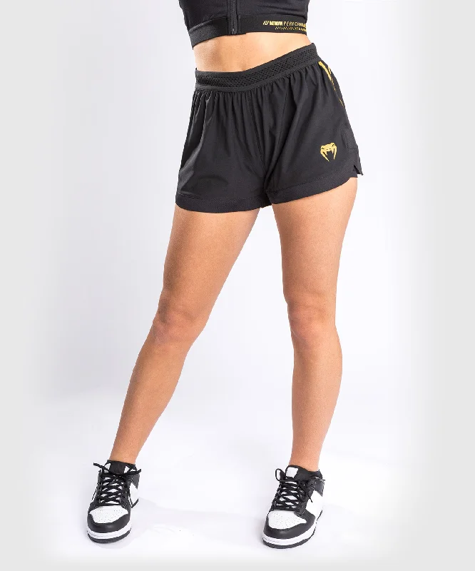 Venum Tempest 2.0 Women’s Training Shorts – Black/Gold